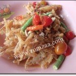 Papaya Salad with Fried