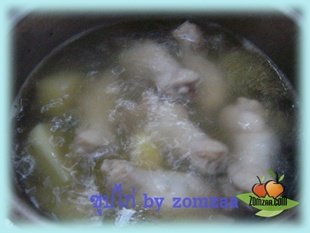 Chicken Soup - Step. 7 - 8 boil about 5 mins