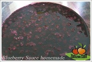 Blueberry Sauce Topping