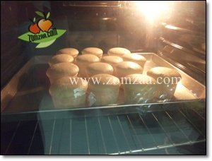 Vanilla Cup Cakes in the Oven