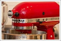 KitchenAid Artisan 5 Quart Stand Mixer Empire Red